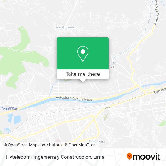 Hvtelecom- Ingenieria y Construccion map