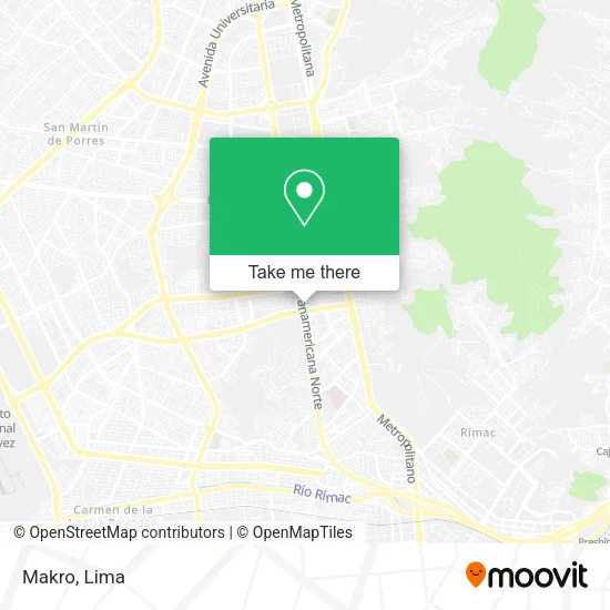 Mapa de Makro