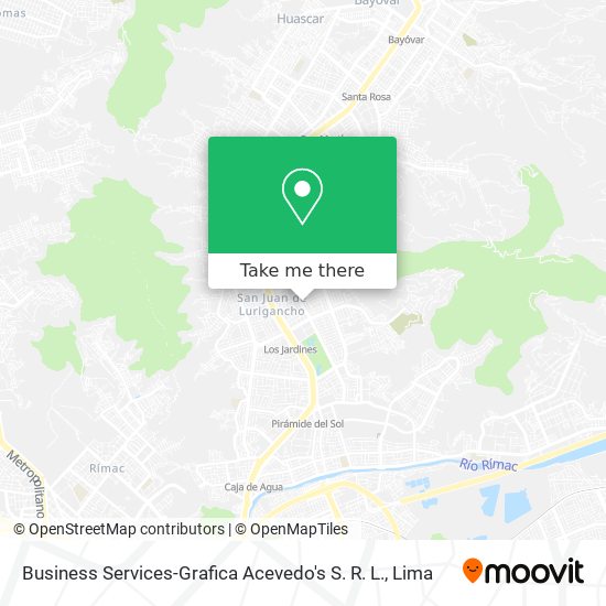 Business Services-Grafica Acevedo's S. R. L. map