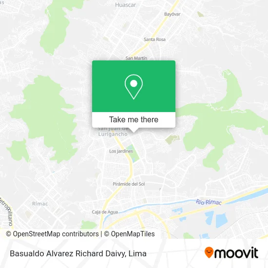 Basualdo Alvarez Richard Daivy map