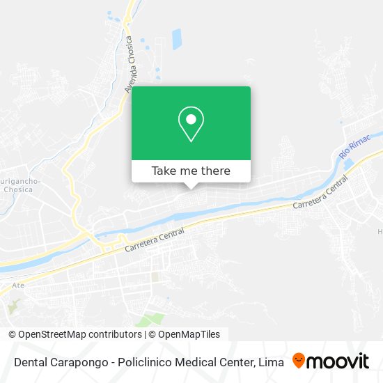Dental Carapongo - Policlinico Medical Center map