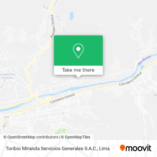 Toribio Miranda Servicios Generales S.A.C. map