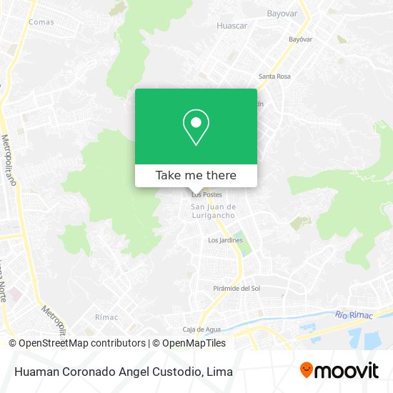 Huaman Coronado Angel Custodio map