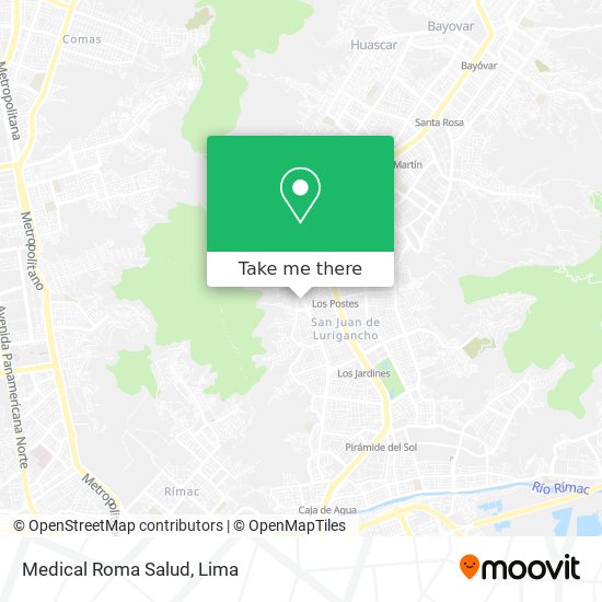 Medical Roma Salud map