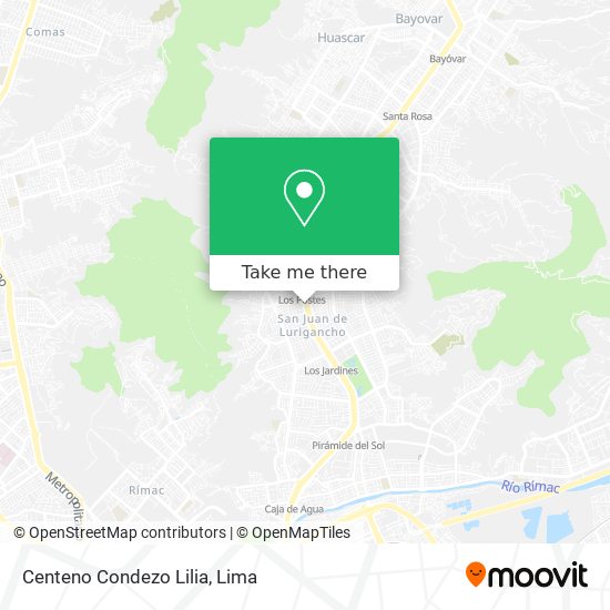 Centeno Condezo Lilia map