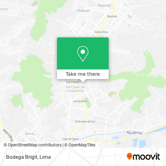 Bodega Brigit map