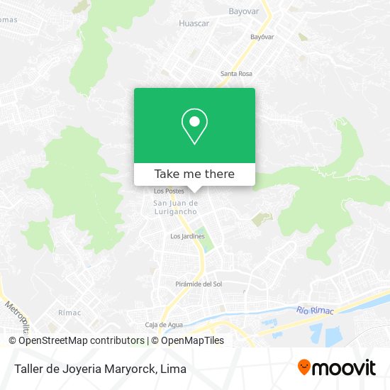 Taller de Joyeria Maryorck map