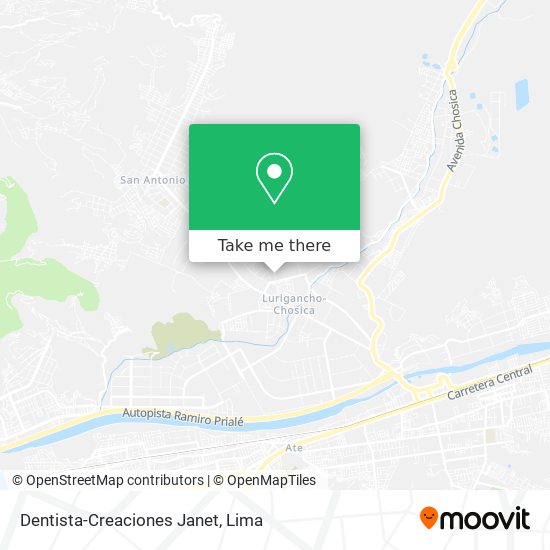 Mapa de Dentista-Creaciones Janet