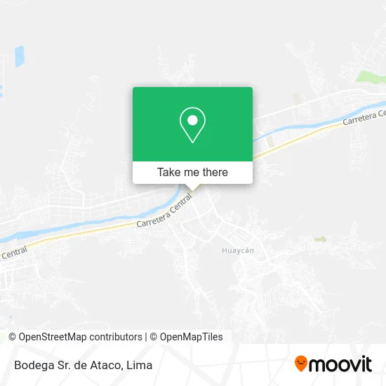 Bodega Sr. de Ataco map