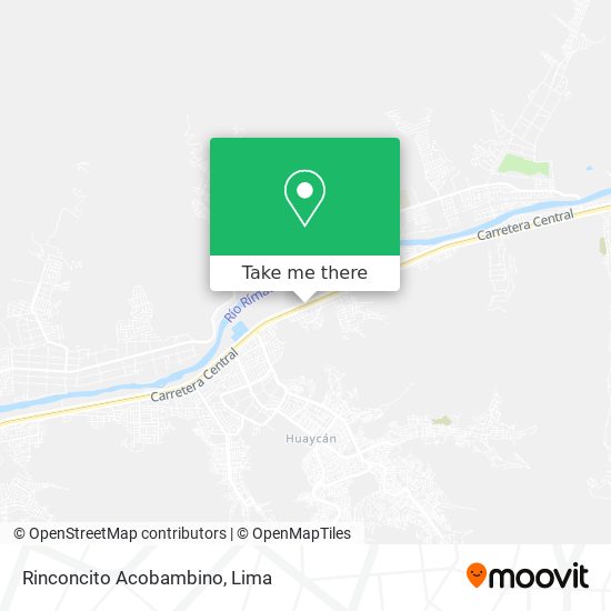 Rinconcito Acobambino map