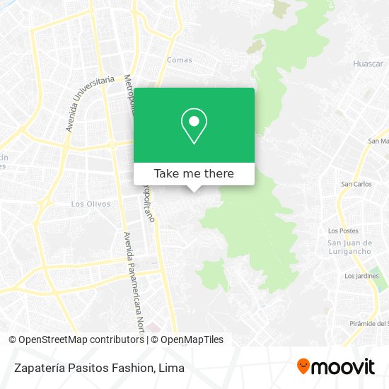 Zapatería Pasitos Fashion map