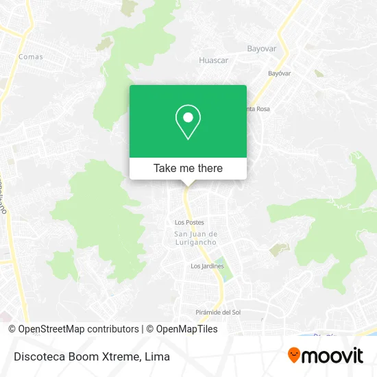 Discoteca Boom Xtreme map