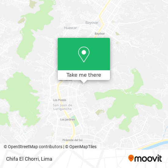 Chifa El Chorri map