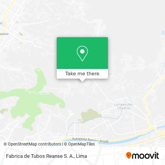 Fabrica de Tubos Reanse S. A. map