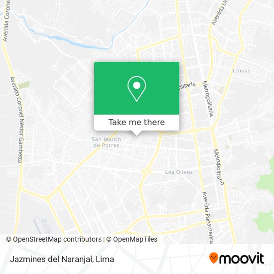 Jazmines del Naranjal map