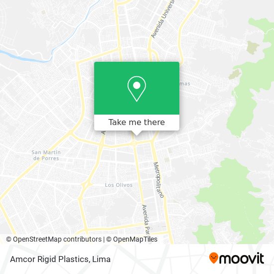 Amcor Rigid Plastics map