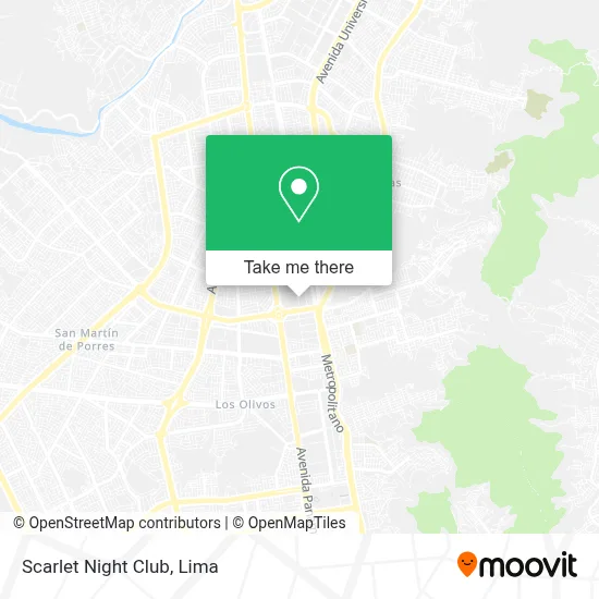 Scarlet Night Club map