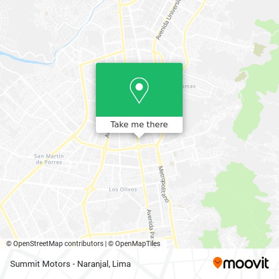 Summit Motors - Naranjal map