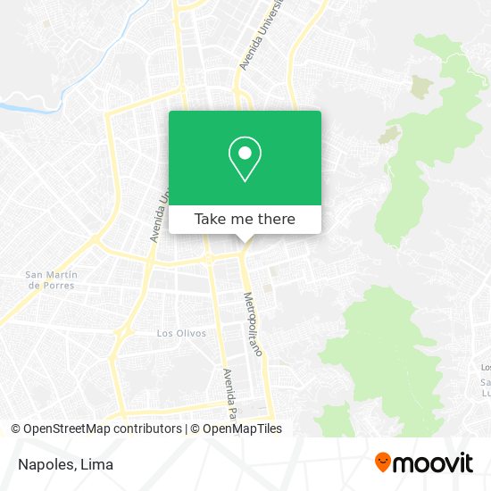 Napoles map