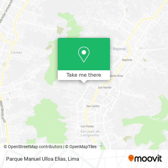 Parque Manuel Ulloa Elías map