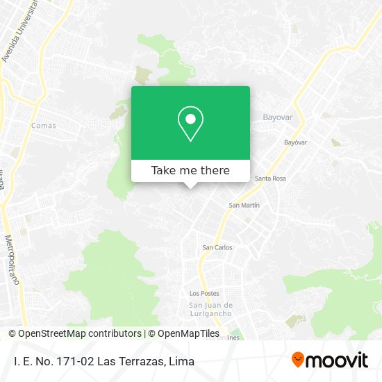 I. E. No. 171-02 Las Terrazas map