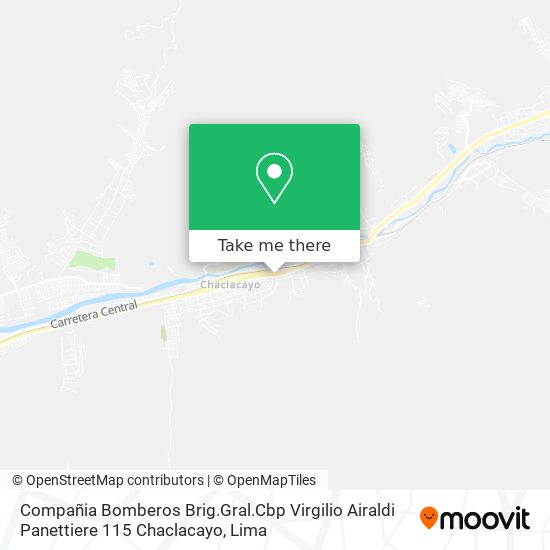 Compañia Bomberos Brig.Gral.Cbp Virgilio Airaldi Panettiere 115 Chaclacayo map