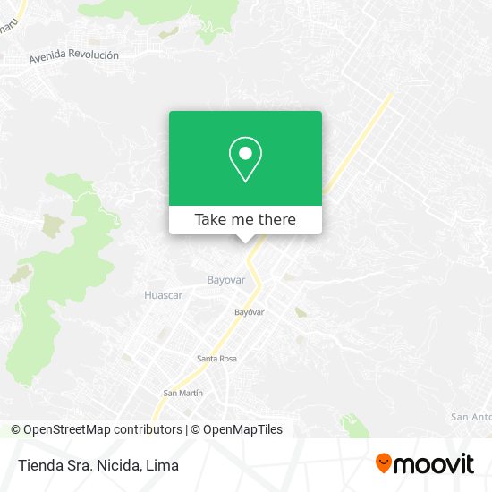 Tienda Sra. Nicida map