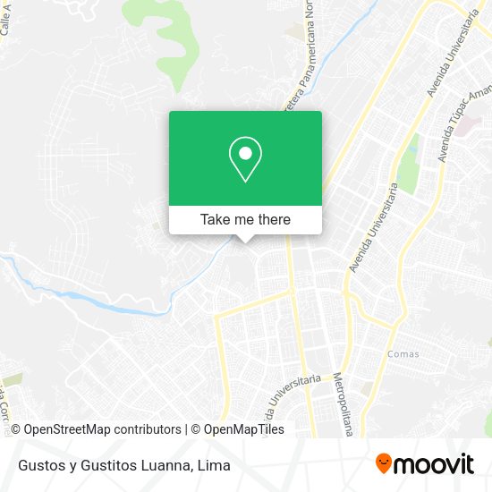 Gustos y Gustitos Luanna map