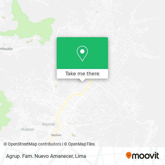 Agrup. Fam. Nuevo Amanecer map