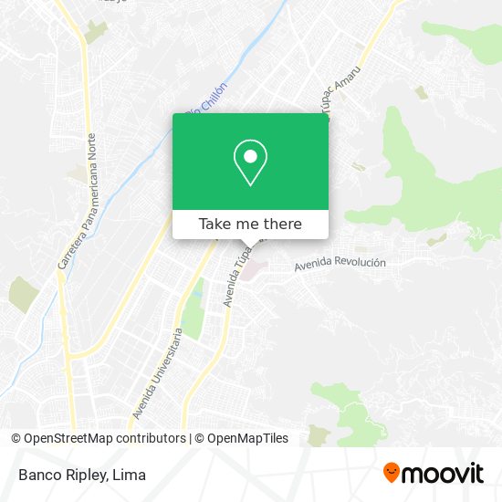 Mapa de Banco Ripley