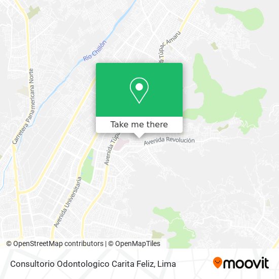 Consultorio Odontologico Carita Feliz map