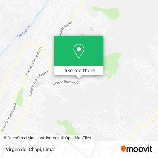 Virgen del Chapi map