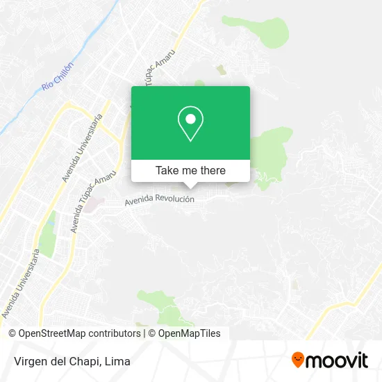 Virgen del Chapi map