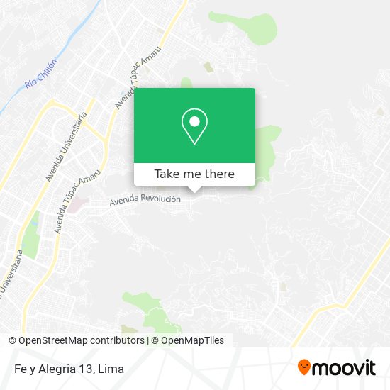 Mapa de Fe y Alegria 13