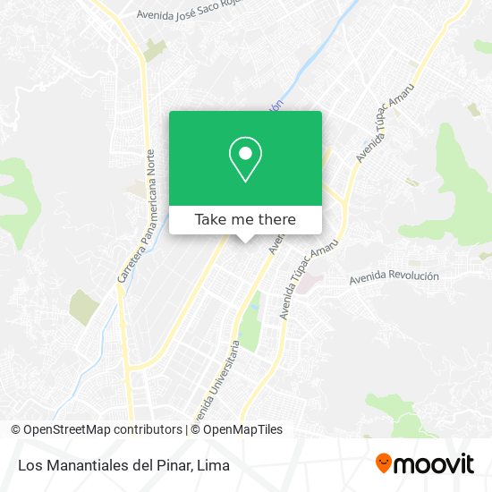 Los Manantiales del Pinar map