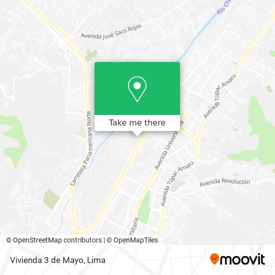 Vivienda 3 de Mayo map