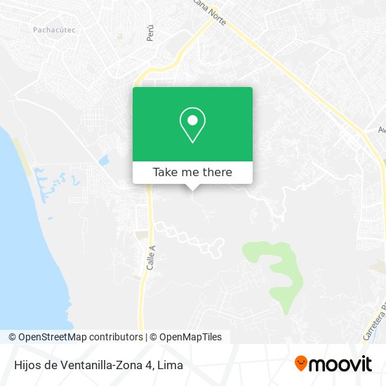 Hijos de Ventanilla-Zona 4 map