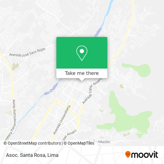 Asoc. Santa Rosa map