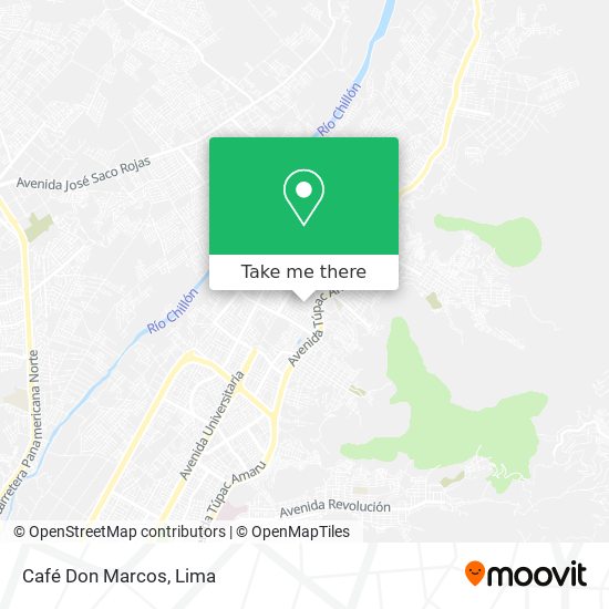 Café Don Marcos map