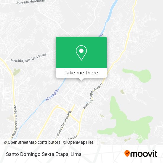 Santo Domingo Sexta Etapa map