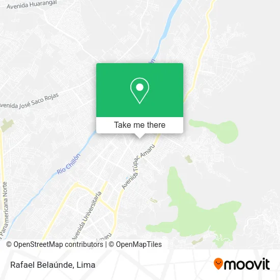 Rafael Belaúnde map