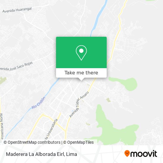 Maderera La Alborada Eirl map