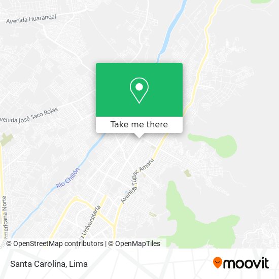 Mapa de Santa Carolina