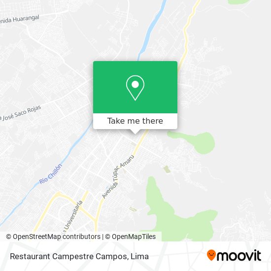 Restaurant Campestre Campos map
