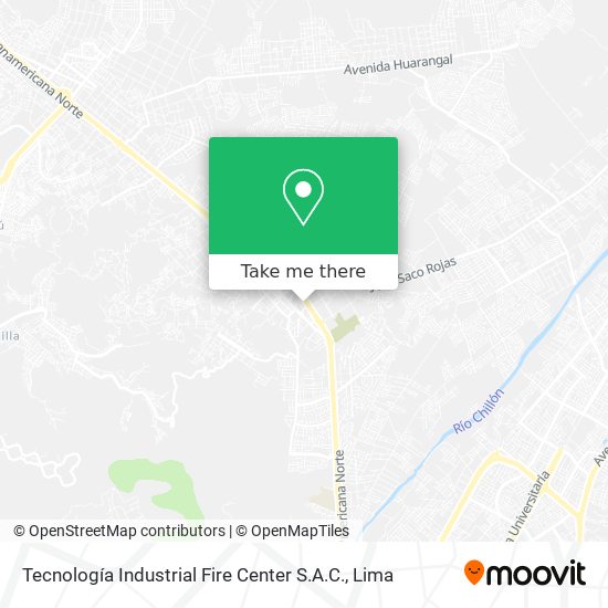 Mapa de Tecnología Industrial Fire Center S.A.C.