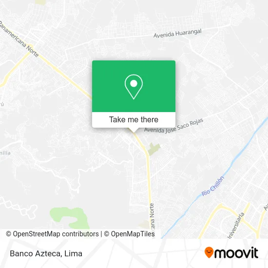 Banco Azteca map