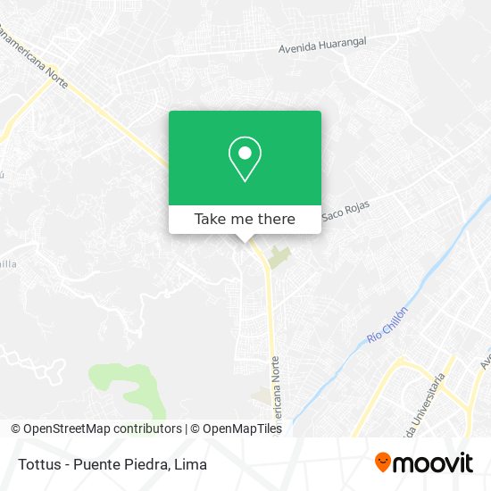 Tottus - Puente Piedra map