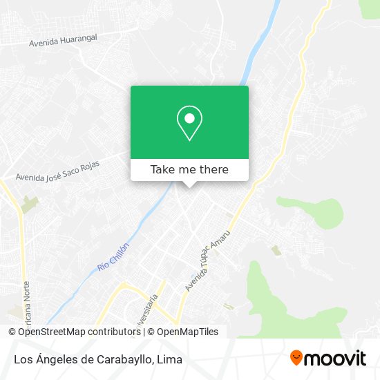 Los Ángeles de Carabayllo map