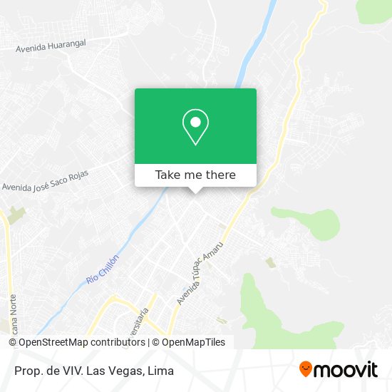 Prop. de VIV. Las Vegas map