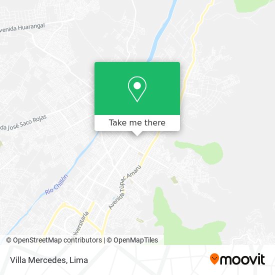 Villa Mercedes map